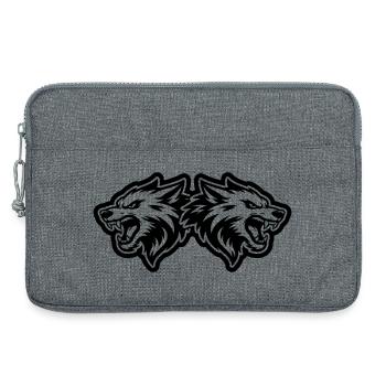 Wolf Rudel - Laptoptasche 13" - Grau meliert - Vorne