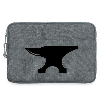 Amboss - Laptoptasche 13" - Grau meliert - Vorne