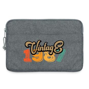 Vintage 1987 - Laptop bag 13" - heather grey - Front