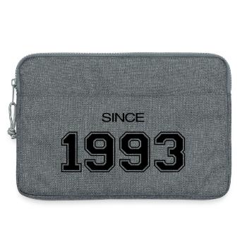 Birthday Gift 1993 - Laptop bag 13" - heather grey - Front