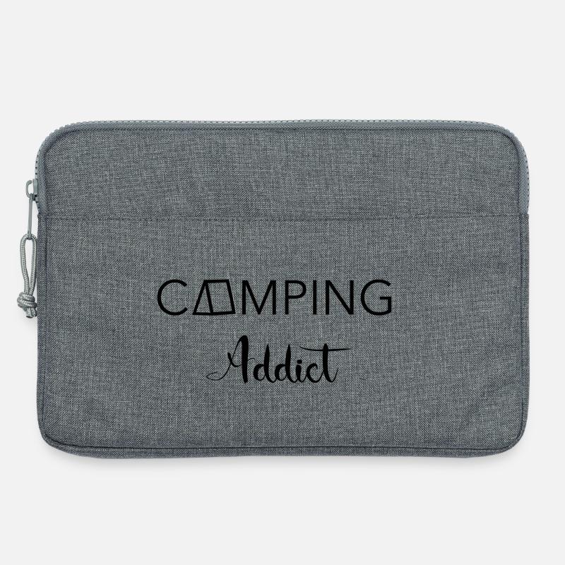 Camping Addict - Laptoptasche 13" - Grau meliert