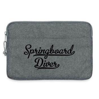 Diver - Laptop bag 13" - heather grey - Front