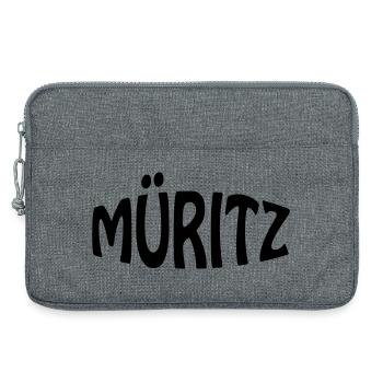 Müritz - Sacoche pour ordinateur portable 13 pouces - gris chiné - Devant