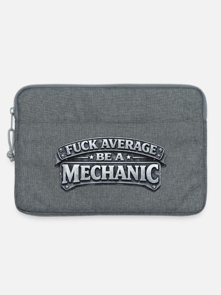 Stolzer Mechaniker – Leidenschaft & Können - Laptoptasche 13" - Grau meliert