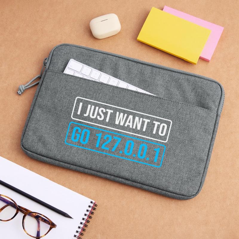 Network Engineer Programmer Computer Scientist Laptop bag 13"