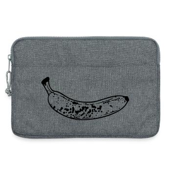 banana - Laptop bag 13" - heather grey - Front