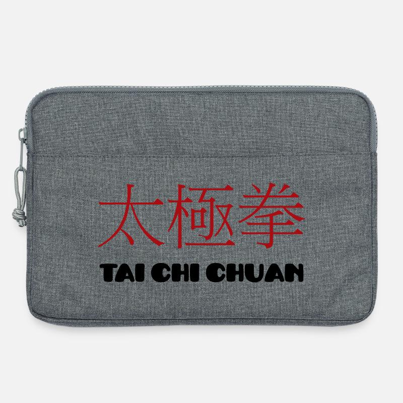 Tai Chi Chuan - Laptoptasche 13" - Grau meliert
