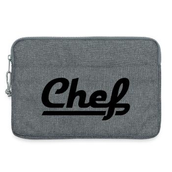 Chef - Sacoche pour ordinateur portable 13 pouces - gris chiné - Devant