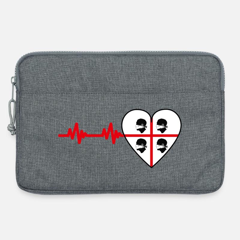 4 Mori Masked Pulse - Laptop bag 13" - heather grey