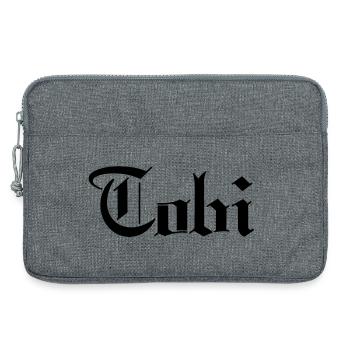 Tobi - Laptoptasche 13" - Grau meliert - Vorne