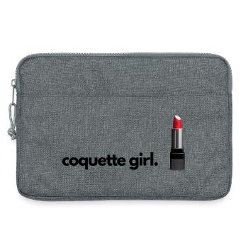 Coquette Mädchen Student Kit Kit - Laptoptasche 13" - Grau meliert - Vorne