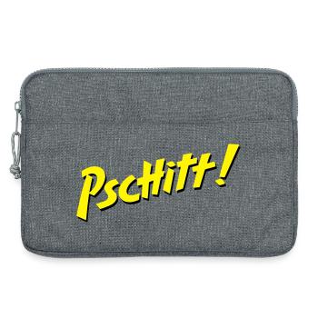 Zitronenspray - Laptoptasche 13" - Grau meliert - Vorne