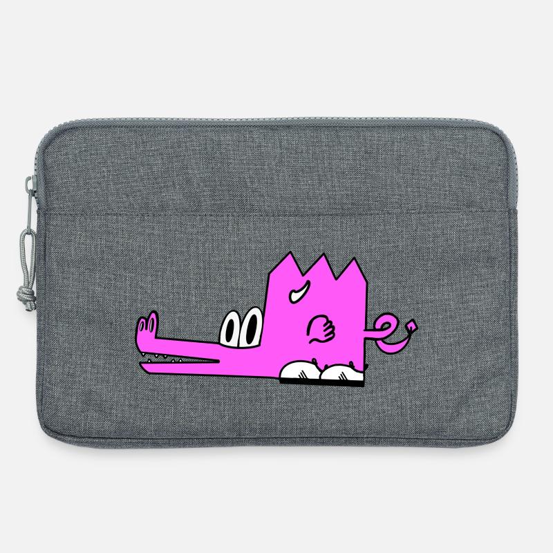 Zareth der Drache - Laptoptasche 13" - Grau meliert