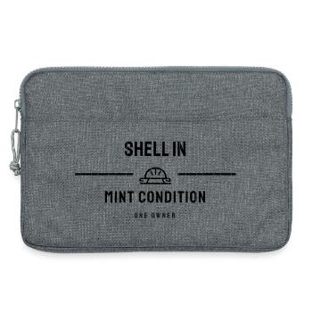 Schildkroete - Shell In Mint Condition - Reptilien - Laptoptasche 13" - Grau meliert - Vorne