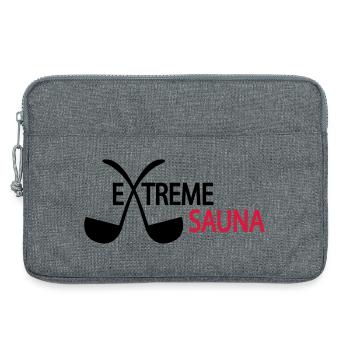 2541614 15524168 sauna - Laptoptasche 13" - Grau meliert - Vorne