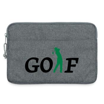 golf - Sacoche pour ordinateur portable 13 pouces - gris chiné - Devant