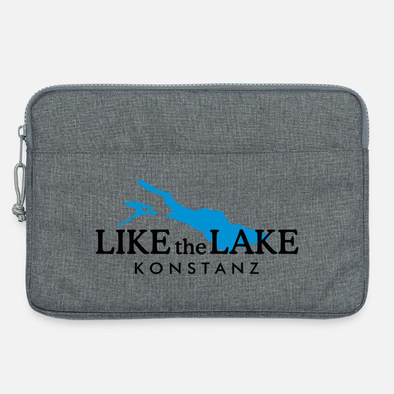 Like the Lake - Konstanz am Bodensee - Laptoptasche 13" - Grau meliert