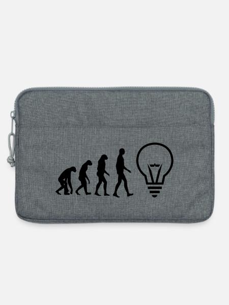Elektriker / Elektrizität / Arbeit / Job - Laptoptasche 13" - Grau meliert
