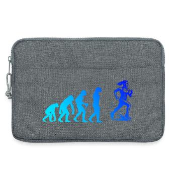 Direct Running Statement - Laptop bag 13" - heather grey - Front