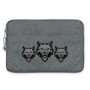 Wolf Team Rudel - Laptoptasche 13" - Grau meliert - Vorne