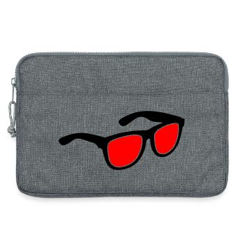 Sunglasses - Laptop bag 13" - heather grey - Front