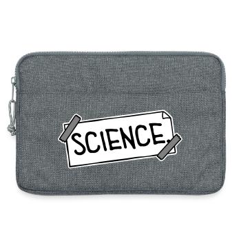 Déclaration scientifique : Déclaration sur l’éducation des nerds - Sacoche pour ordinateur portable 13 pouces - gris chiné - Devant