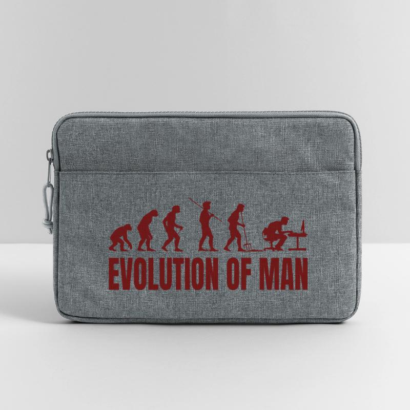 Computer PC Evolution Computer Scientist Programmer Laptop bag 13"