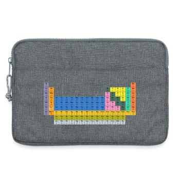 PeriodicTable - Laptop bag 13" - heather grey - Front