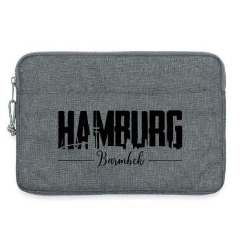 Hamburg Barmbek, HH-City - Laptoptasche 13" - Grau meliert - Vorne