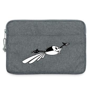 Watoo 2 - Sacoche pour ordinateur portable 13 pouces - gris chiné - Devant