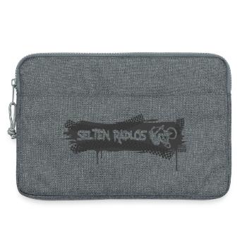 Fahrrad, Sport, Radfahren Geschenk Radeln Radler - Laptoptasche 13" - Grau meliert - Vorne