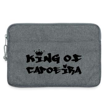 The King of Capoeira - Laptop bag 13" - heather grey - Front