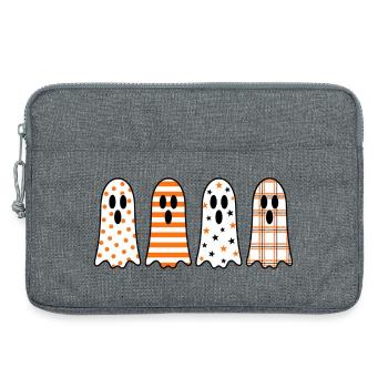 Halloween du Quatuor Fantôme - Sacoche pour ordinateur portable 13 pouces - gris chiné - Devant
