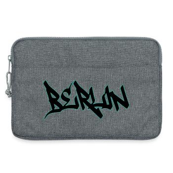 Berlin Grafitti - Laptoptasche 13" - Grau meliert - Vorne