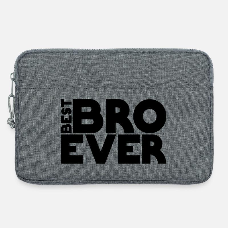 best BRO ever - Laptoptasche 13" - Grau meliert