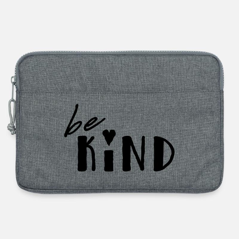 Be Kind - Laptop bag 13" - heather grey