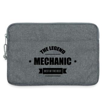 Mechanic - Laptop bag 13" - heather grey - Front
