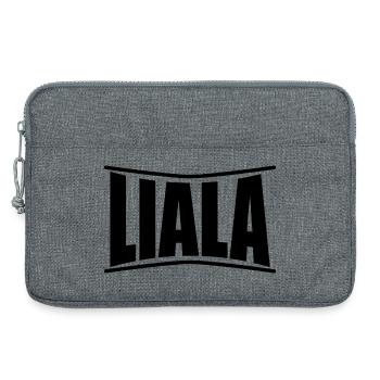 t-shirt name Liala t-shirt gift idea - Laptop bag 13" - heather grey - Front