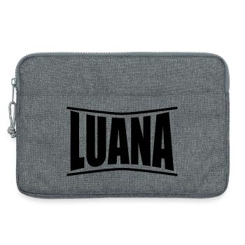 t-shirt Luana t-shirt gift idea - Laptop bag 13" - heather grey - Front