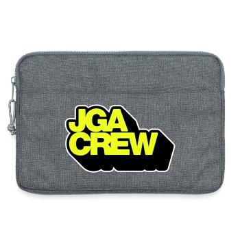 Bachelor Party Crew 3D - Laptop bag 13" - heather grey - Front