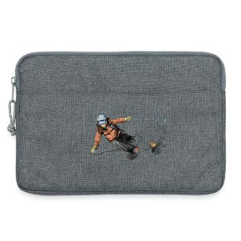 ski - Laptop bag 13" - heather grey - Front