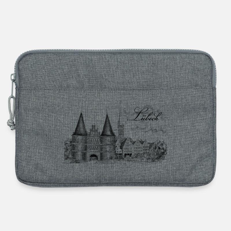 Lübeck - Laptoptasche 13" - Grau meliert