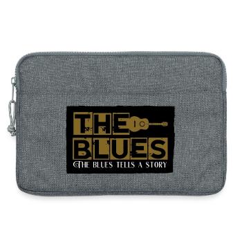 the blues - Laptoptasche 13" - Grau meliert - Vorne