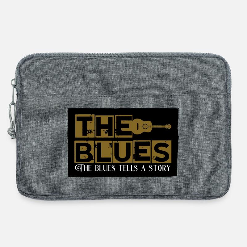 the blues - Laptop bag 13" - heather grey