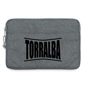 t-shirt Torralba t-shirt Sardinia gift idea - Laptop bag 13" - heather grey - Front