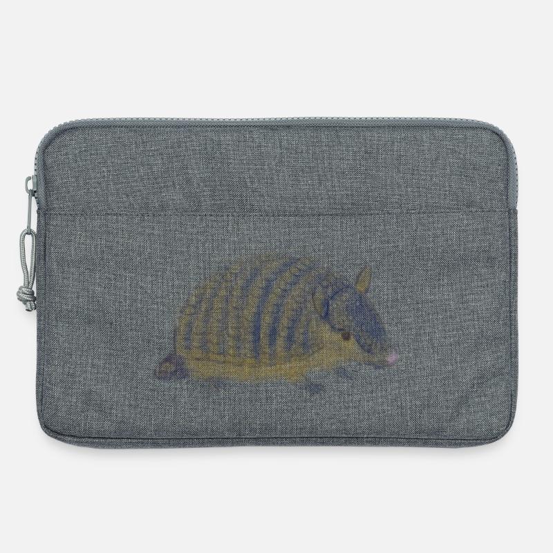 Gürteltier - Laptoptasche 13" - Grau meliert