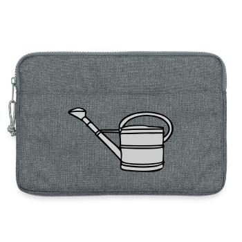 Watering can - Laptop bag 13" - heather grey - Front