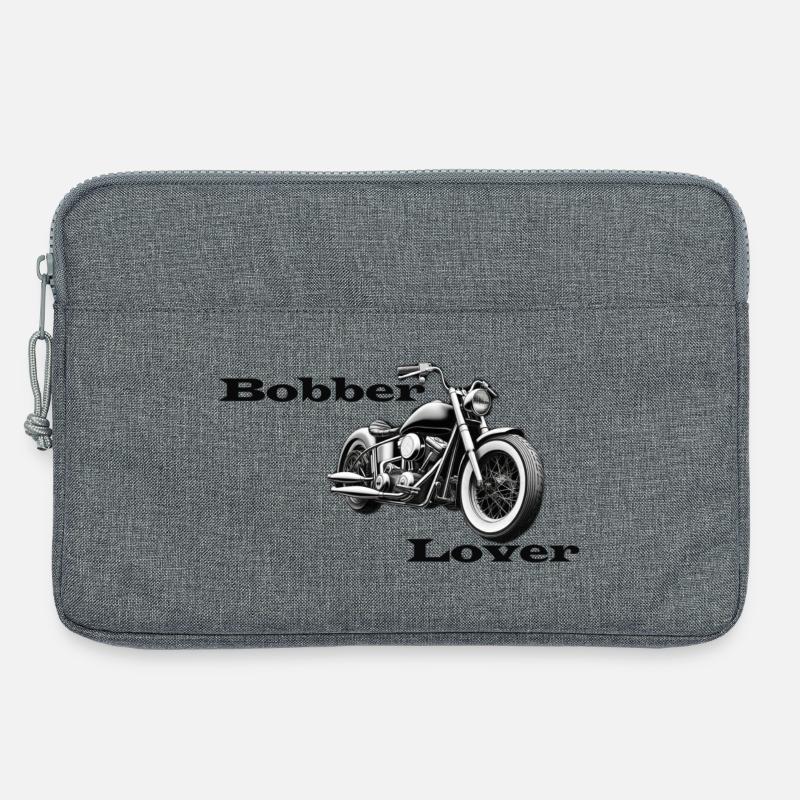 Bobber Lover - Laptoptasche 13" - Grau meliert