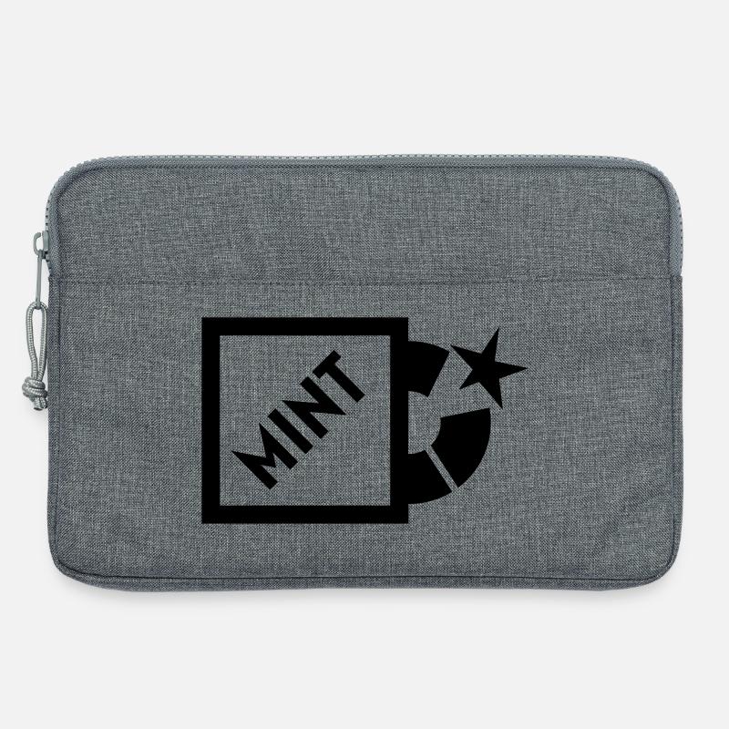 Mint - Laptoptasche 13" - Grau meliert