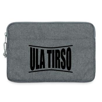 t-shirt Ula Tirso t-shirt Sardinia gift idea - Laptop bag 13" - heather grey - Front